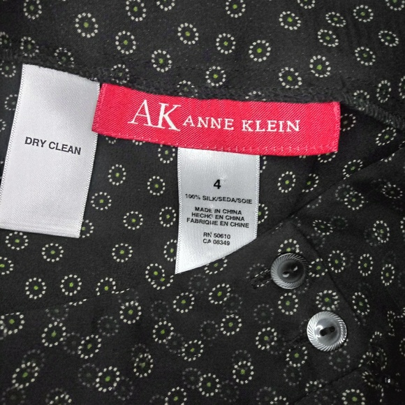 AK Anne Klein Silk Midi Flair Skirt - Picture 4 of 6